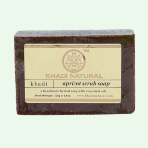 Khadi Apricot Scrub Handmade Herbal Soap