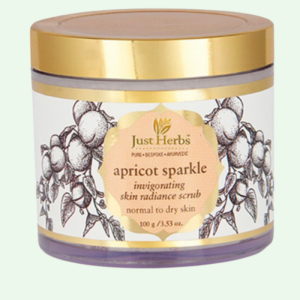 Just Herbs Apricot Sparkle Skin Radiance Scrub