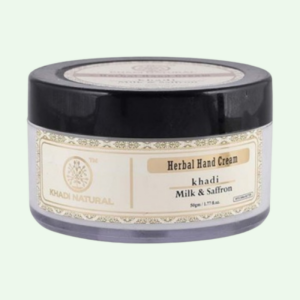 Khadi Herbal Hand Cream Milk & Saffron