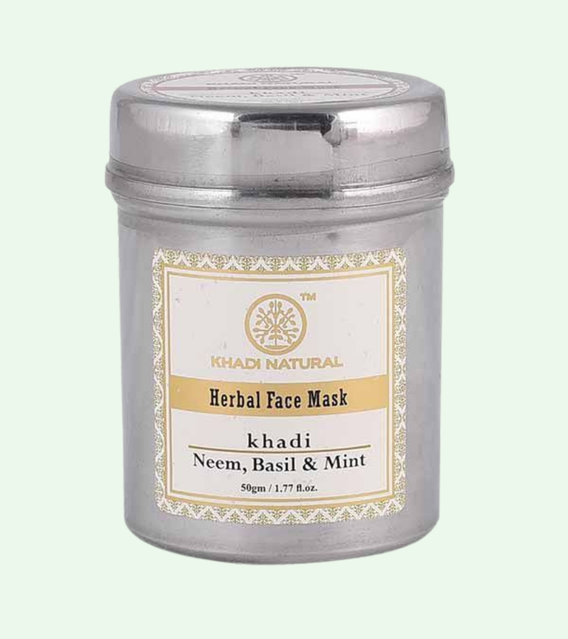 Khadi Natural Neem, Basil & Mint Face Pack