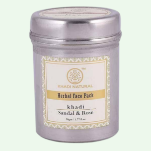 Khadi Natural Sandal & Rose Face Pack