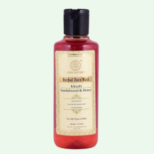 Khadi Natural Sandalwood & Honey Herbal Face Wash